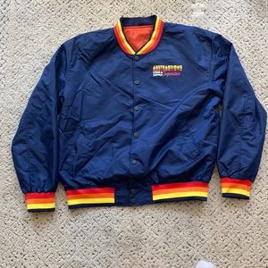 Vintage men’s Abstraction Code & Supply Superstar bomber jacket